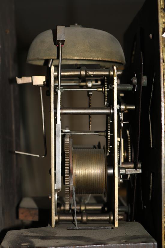 An oak eight-day longcase clock by William Hargreaves (probably Settle, York), 207cm